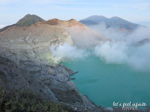 Lac acide de Kawah Ijen