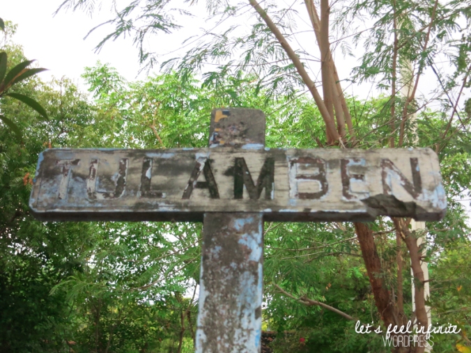 Tulamben Sign