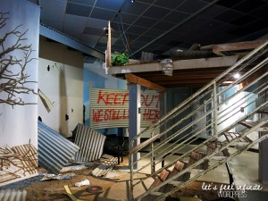 Reconstitution de l'état de Darwin après e cyclone Tracy en 1974