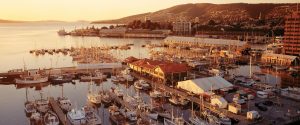 Port d'Hobart, Tasmanie, Australie